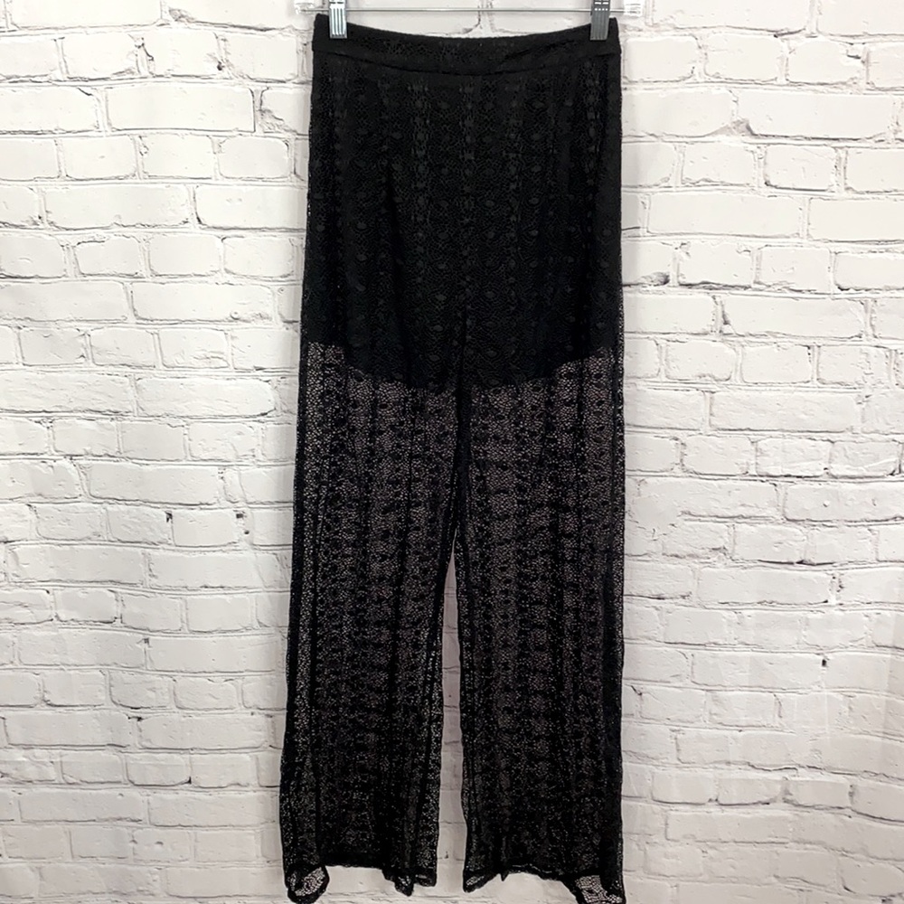Bohemian Beachy Crocheted Pants